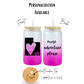 16oz. Glass Can Tumbler - Pink Ombre