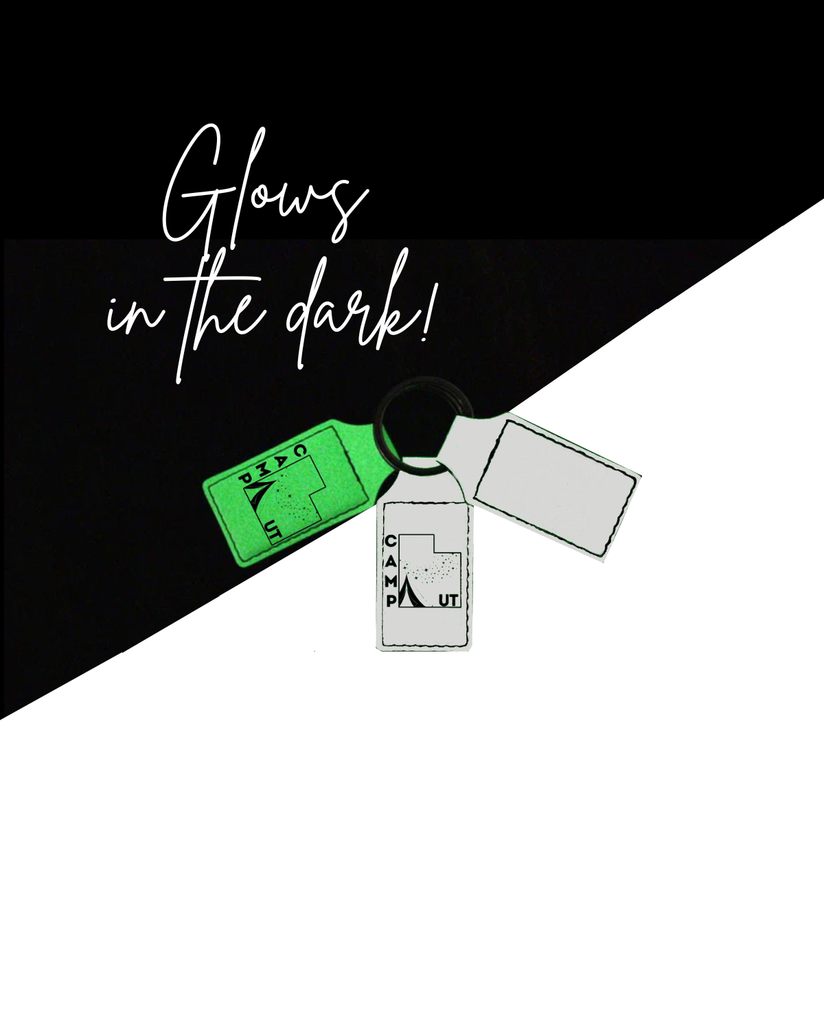 Camp Utah Glow-In-The-Dark Keychain