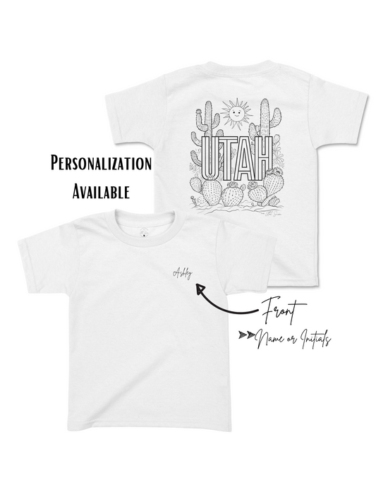 Color-Me Utah Desert T-Shirt