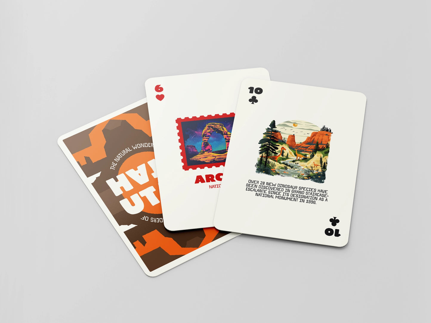 Utah Wonders Playing Cards Set
