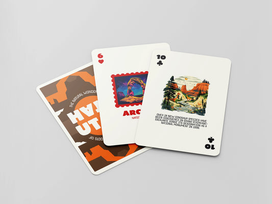 Utah Wonders Playing Cards Set