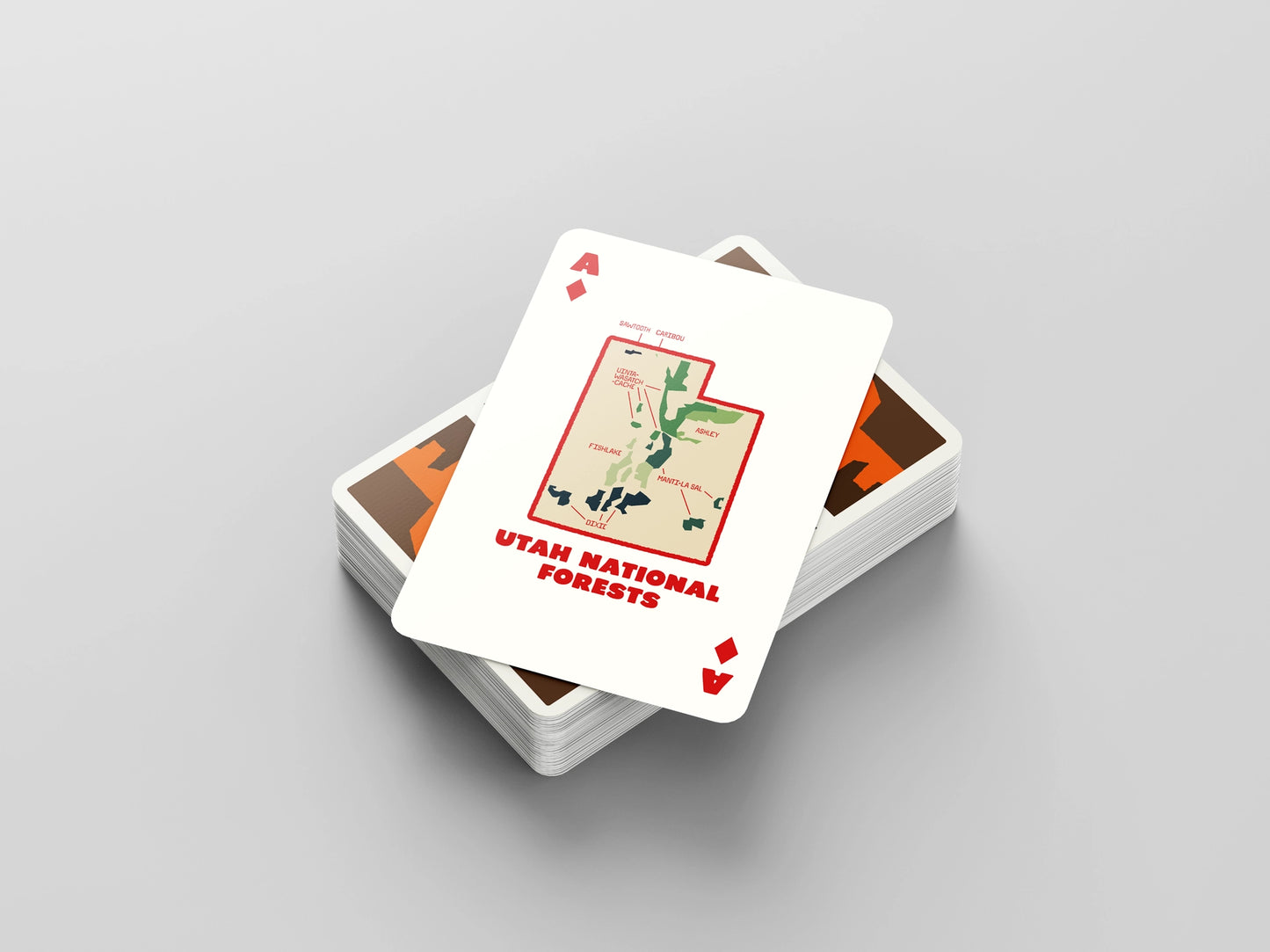 Utah Wonders Playing Cards Set