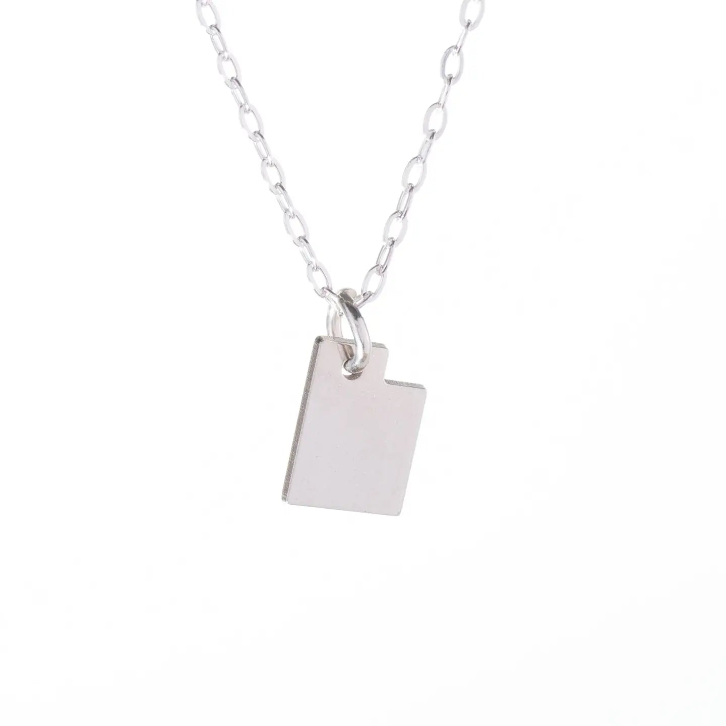 Miniature Utah State Shaped Necklace